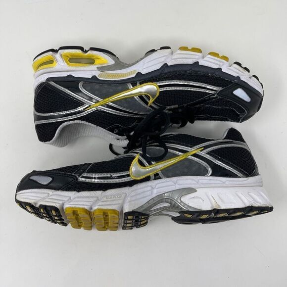 NIke Max Air Bowerman Series Moto 6 Men's Athletic Shoes 324910 Black Yellow US - Picture 4 of 12